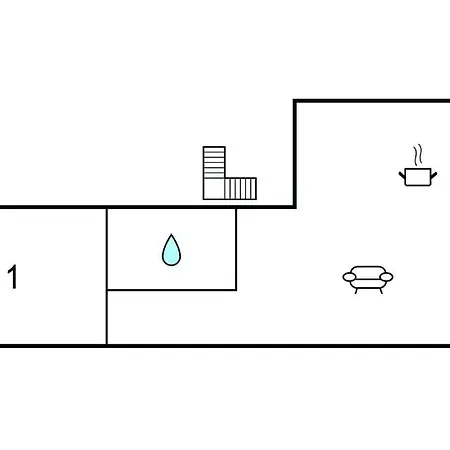 Apartmán 1 Bedroom Stunning In *